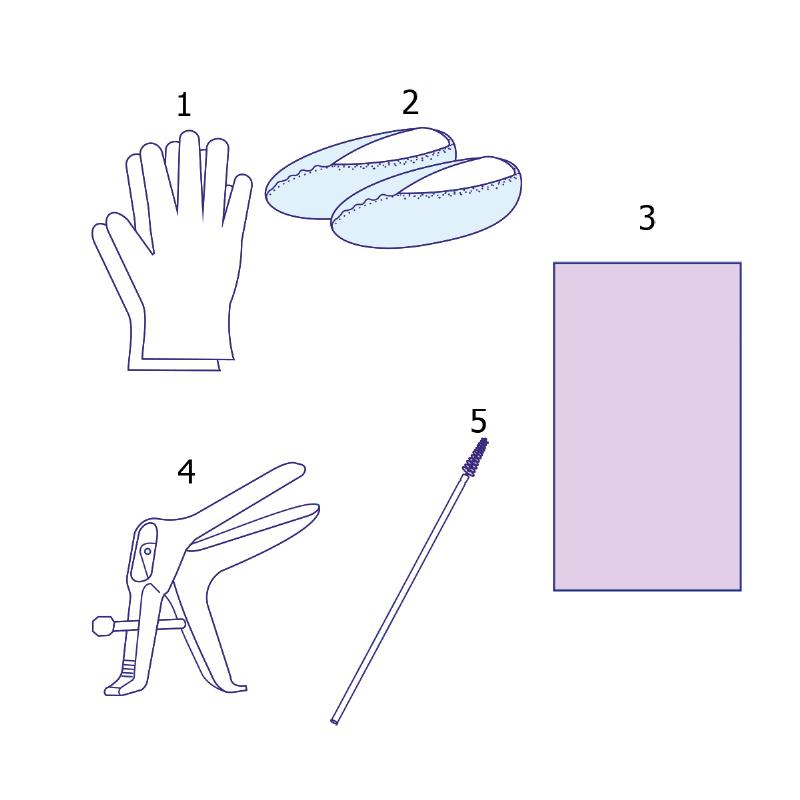 Набір гінекологічний оглядовий №3/А Taipan-Pharm стерильний (TPS0700006)